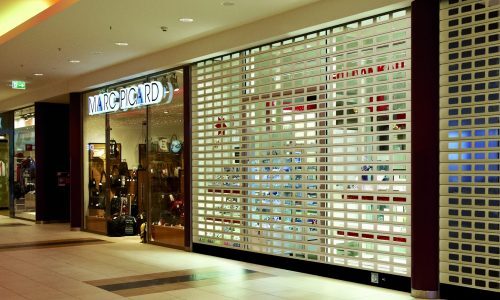 Rideau de fer pour Commerce / rideau métallique